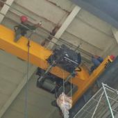 歐式單梁橋式起重機(jī)安裝現(xiàn)場(chǎng)